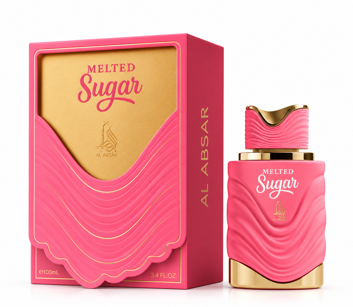 Al Absar Melted Collection 100ml Eau de Parfum Unisex Perfume Fragrance | Choose from Melted Spell, Melted Glaze, Melted Sugar or Melted Desire | Gift Set or Bundle