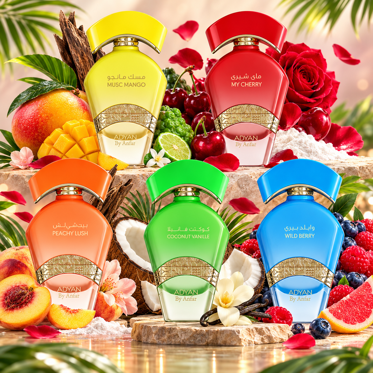 Adyan by Anfar Tropical Delights Collection | 100ml Extrait de Parfum
