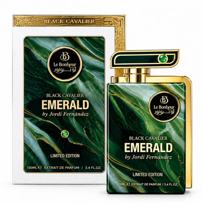 Le Bonheur Black Cavalier Emerald Limited Edition Extrait de Parfum 100ml