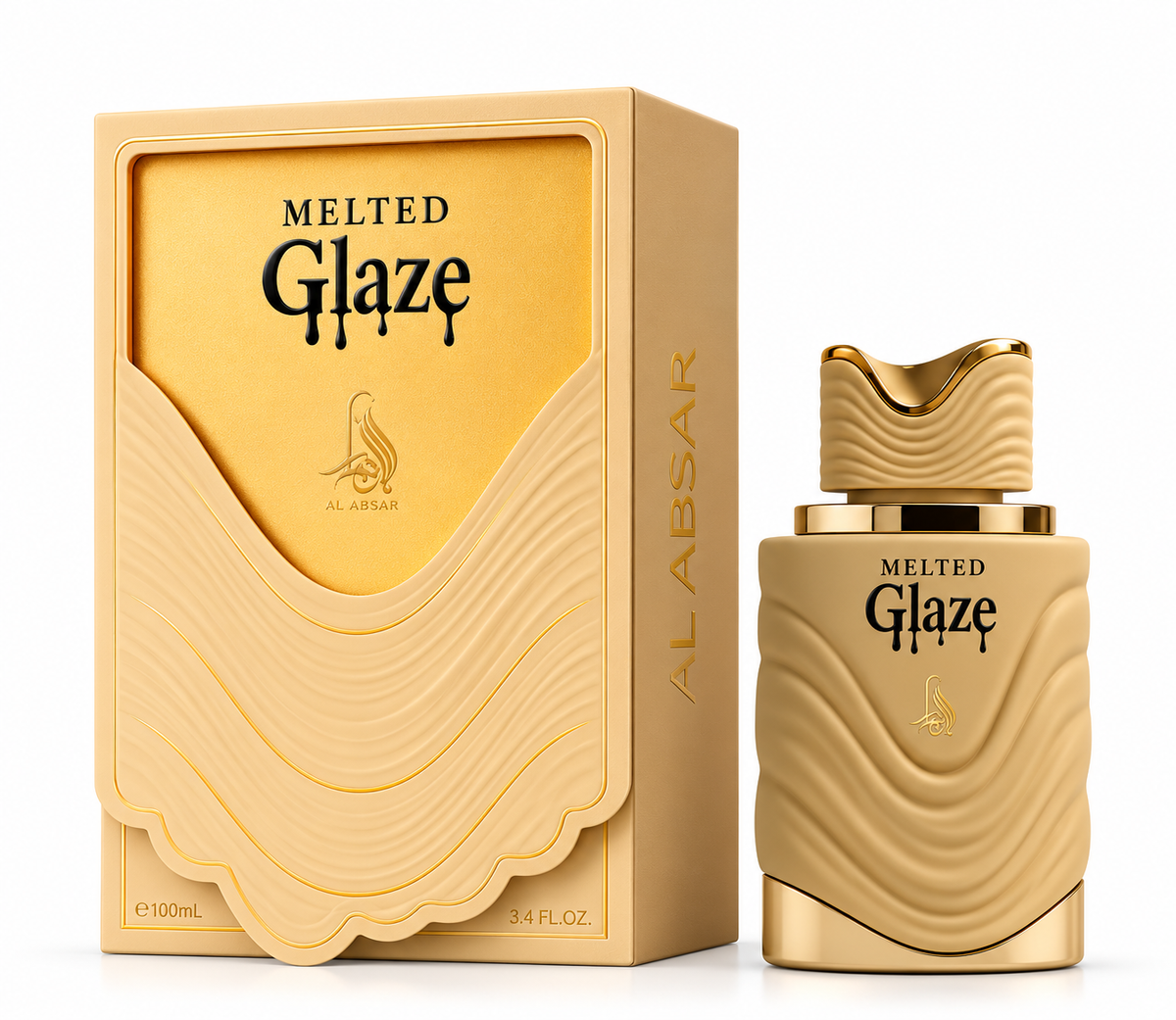 Al Absar Melted Collection 100ml Eau de Parfum Unisex Perfume Fragrance | Choose from Melted Spell, Melted Glaze, Melted Sugar or Melted Desire | Gift Set or Bundle